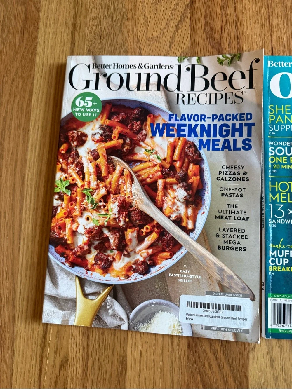 Bundle of Better Home and Garden Magazines Recipes
